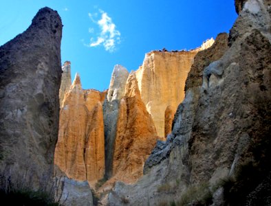 Clay cliffs Omarama.NZ