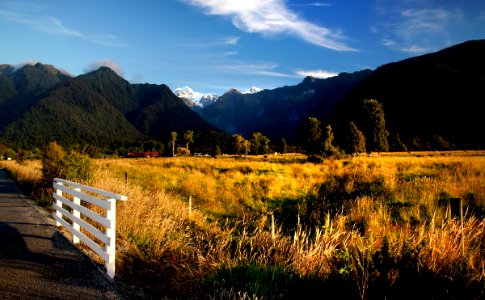 Fox Glacier. Westland National Park.NZ photo