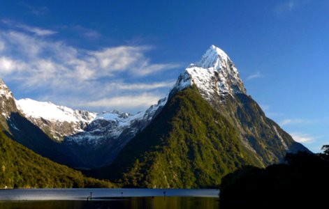 Milford Sound. Mitre Peak photo