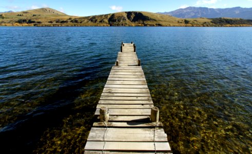 Jetty Lake Hayes.NZ photo