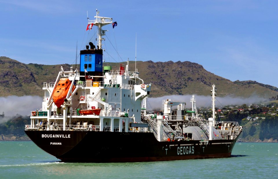 BOUGAINVILLE. LPG tanker.