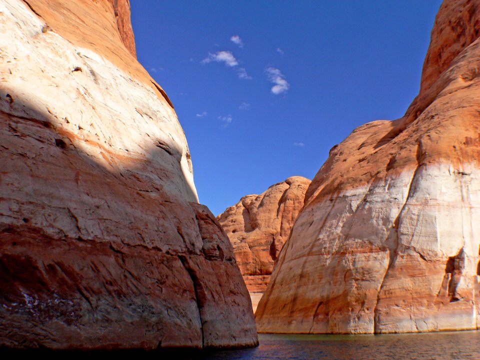 Lake Powell Low water.