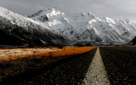 Mt Sefton. Mt Cook NP. NZ