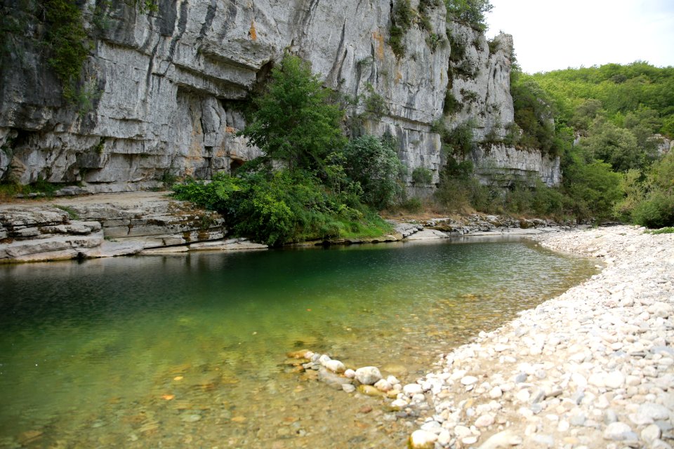 La rivière La Beaume