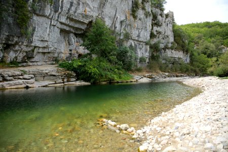 La rivière La Beaume photo