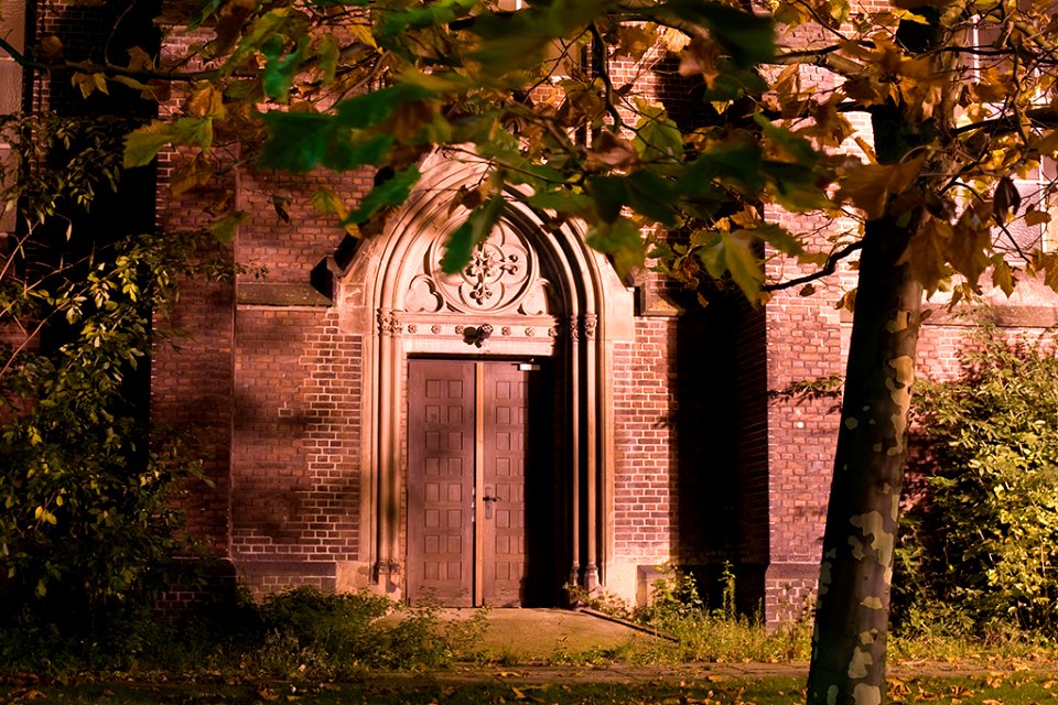 St. Marien am Abend
