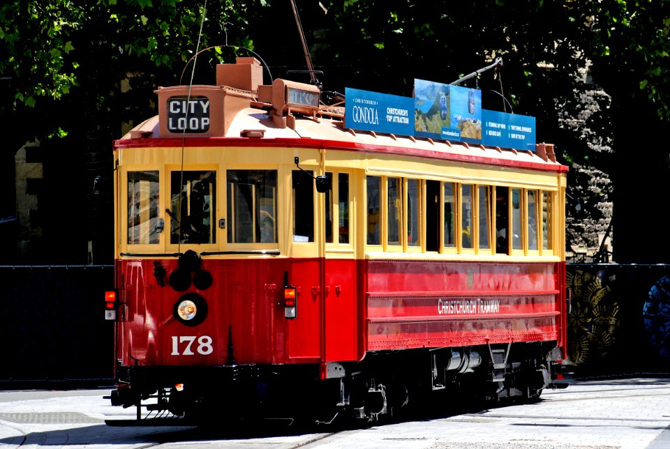 Tram 178: 'The Brill' Christchurch.