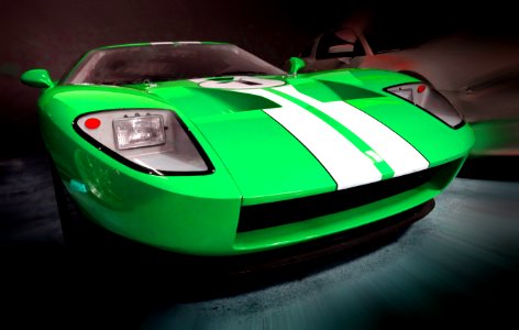 Ford GT. .In Green photo