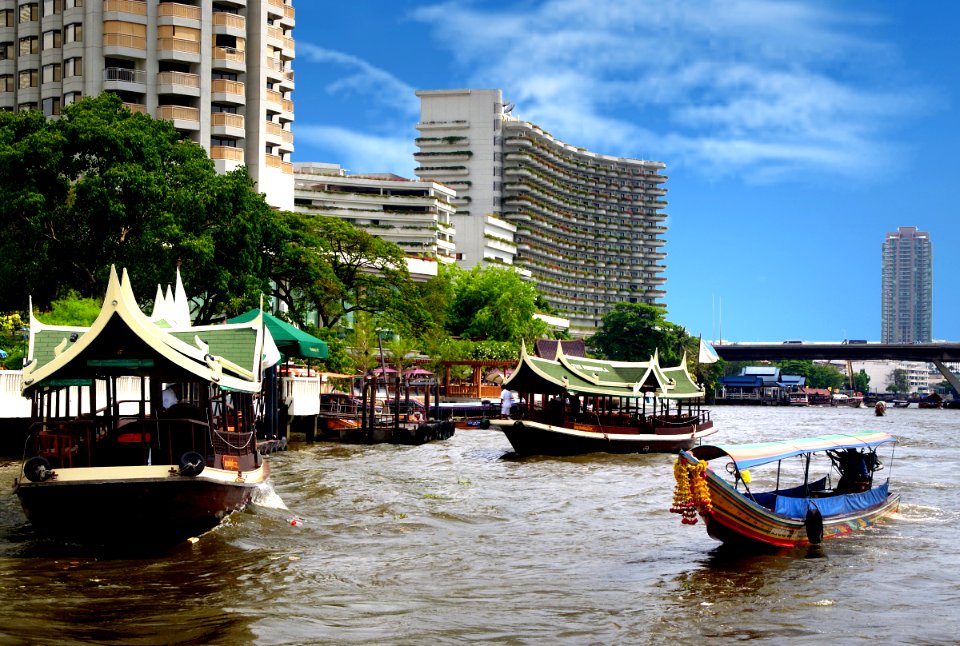 On the Chao Phraya. photo