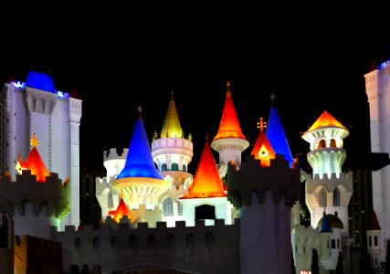 Excalibur Hotel and Casino. Las Vegas.