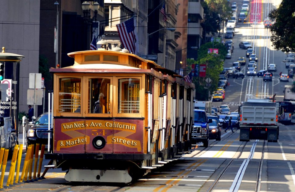 San Francisco Cable Cars.