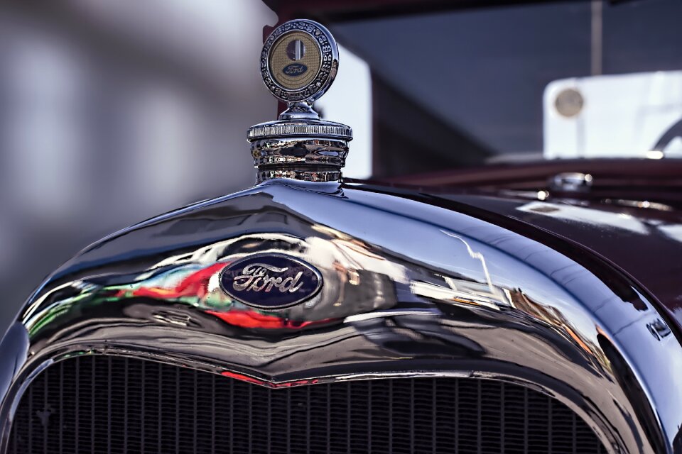 High gloss polished oldtimer