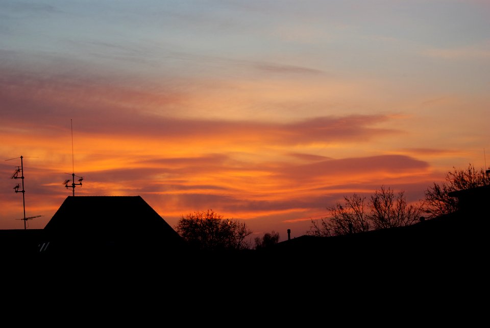 Sonnenaufgang über der Knappschaft