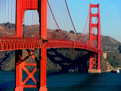 The Golden Gate Bridge. “International Orange”