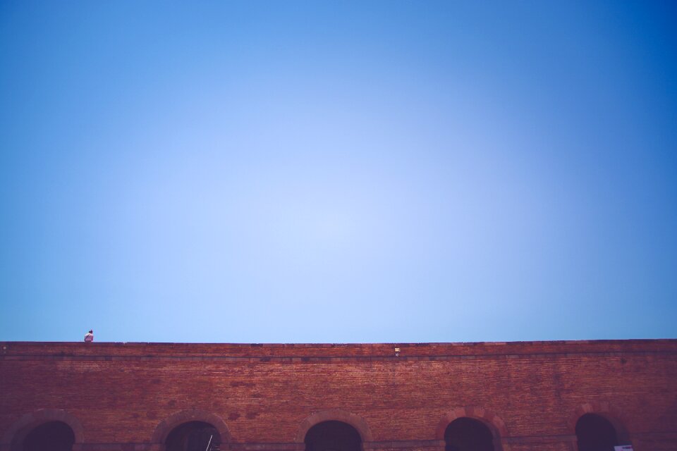 Blue sky architecture