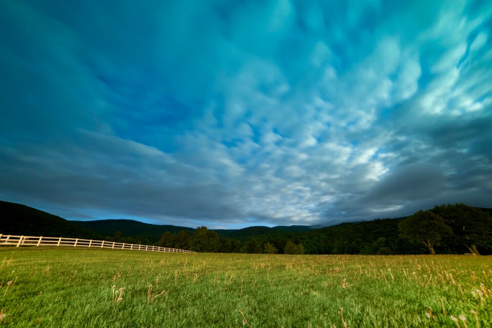 Rural countryside grass