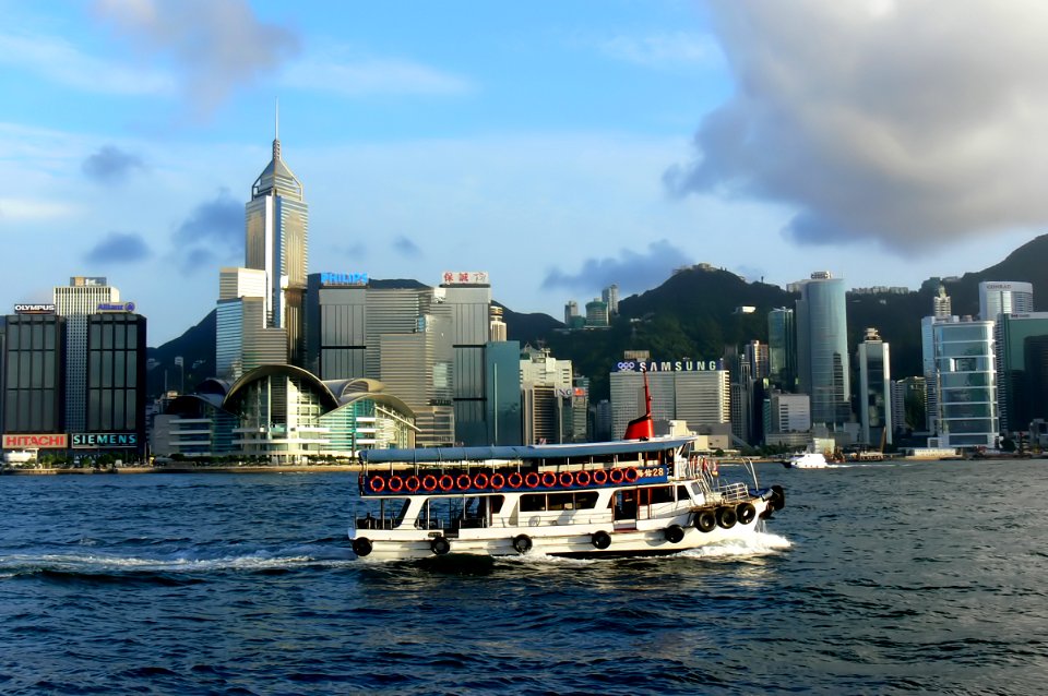 On Victoria Harbour HK