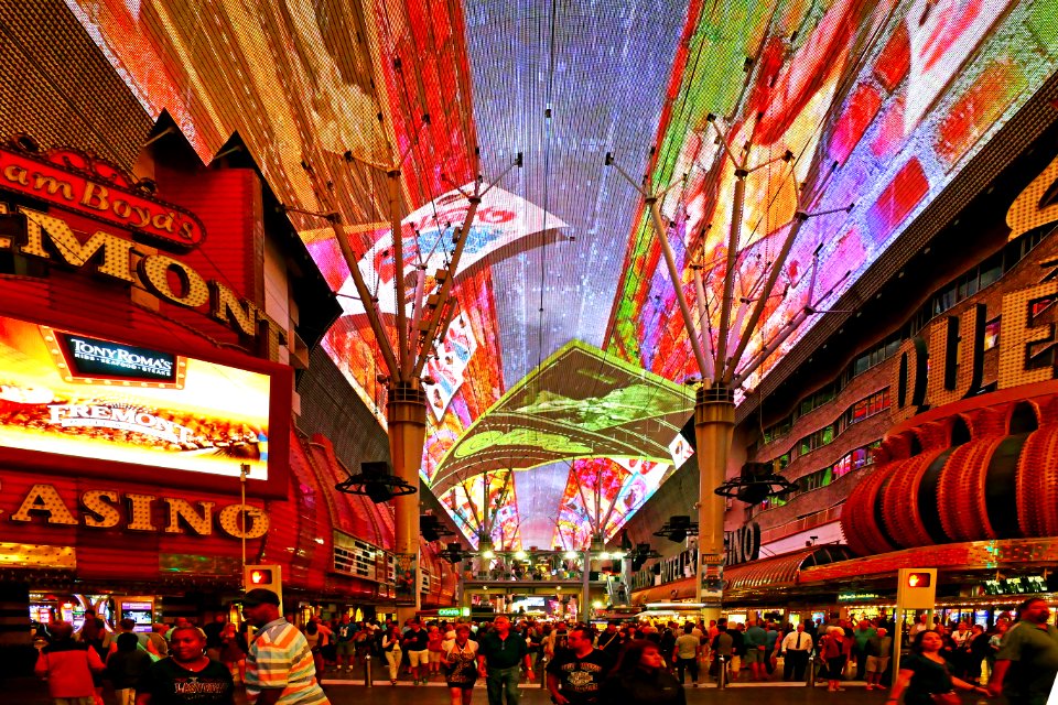 Experience  Fremont Street Las Vegas.