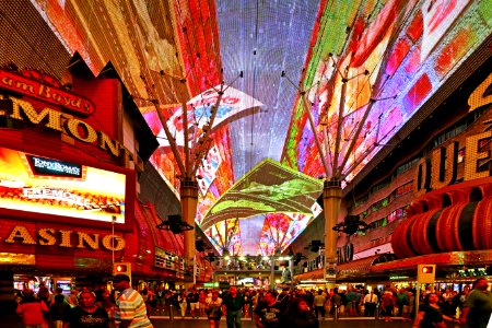 Experience  Fremont Street Las Vegas.