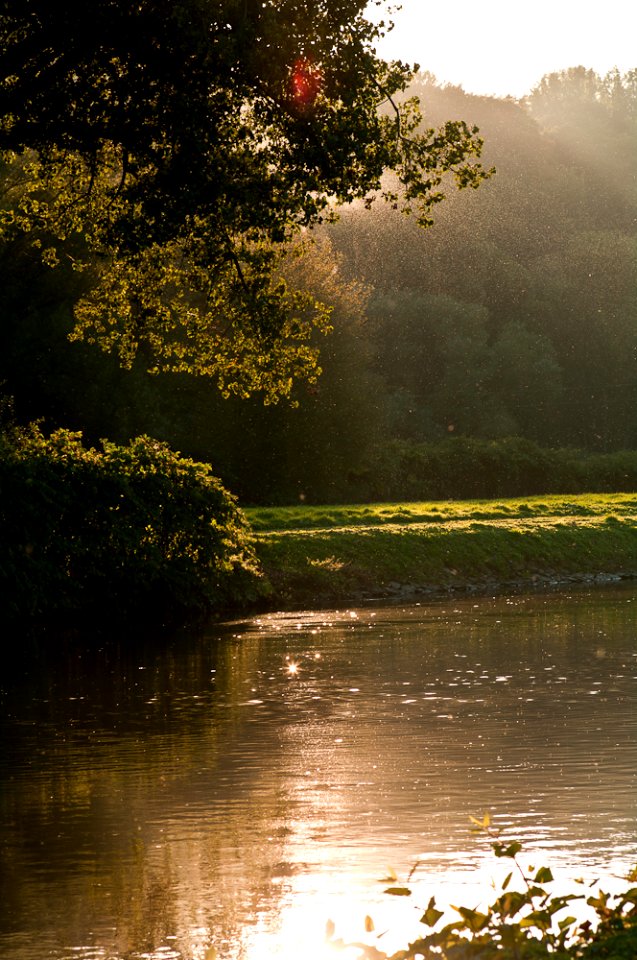 a few minutes before sundown