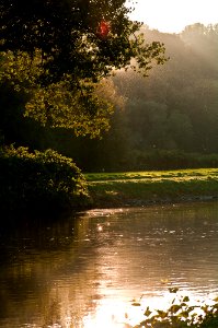 a few minutes before sundown