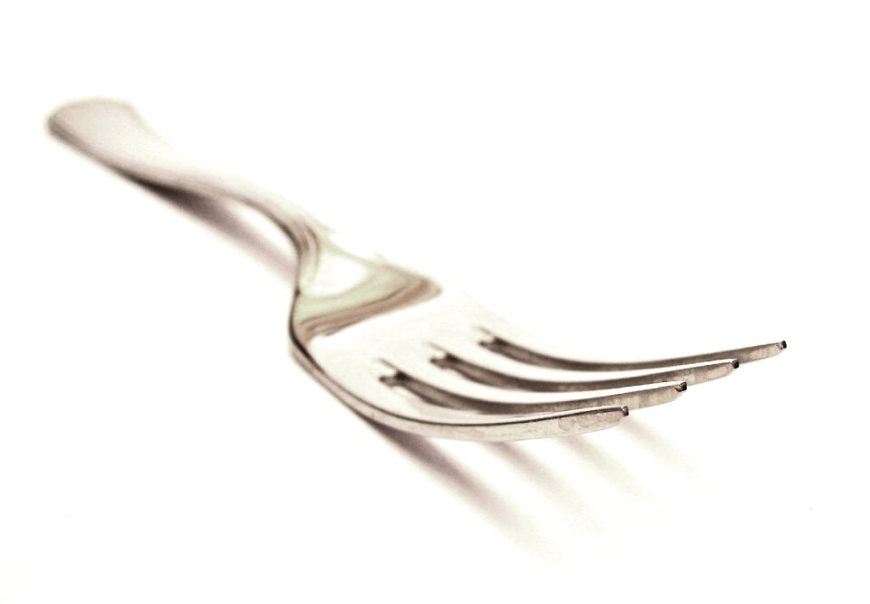 Cutlery place setting meal