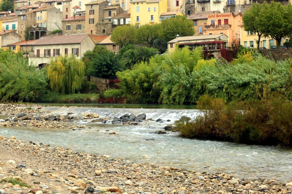 Les hautes eaux de l'Orb