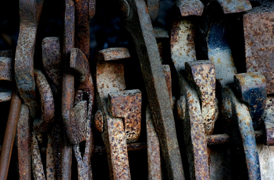 Blacksmiths tools.