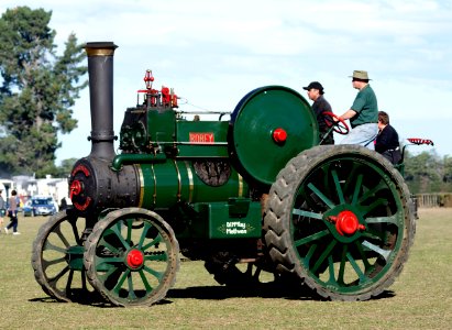 The Robey Traction Engine. photo