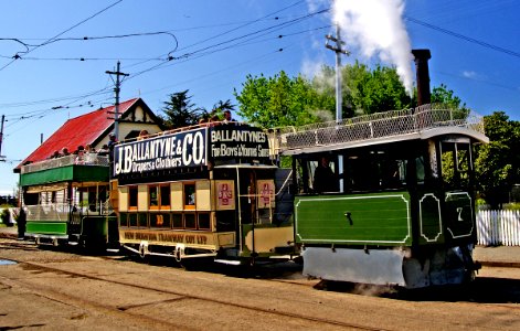 Kitson steam tram .
