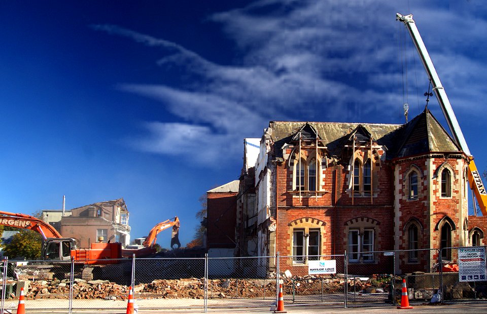Former Christchurch  Girls High School.