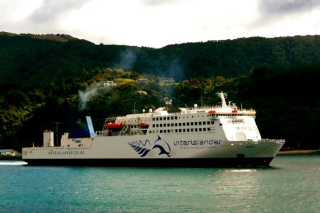 Kaitaki. Cook Strait Ferry. NZ photo