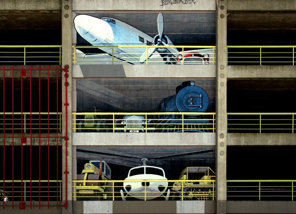 Manchester St carpark tranformed.