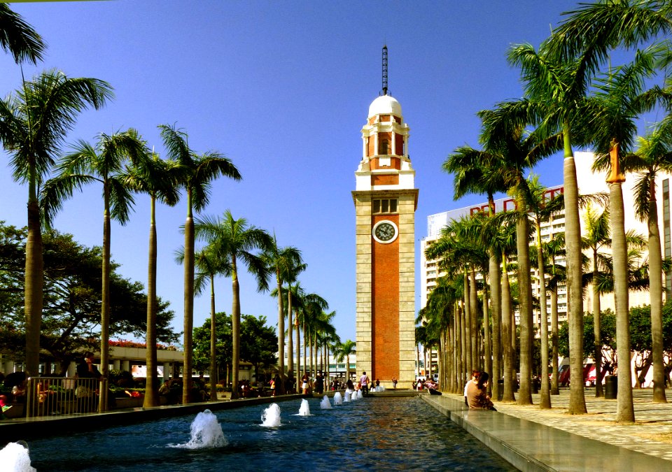 Kowloon clock tower. HK