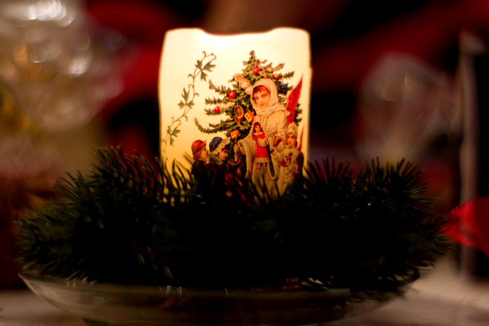 Weihnachtskerze