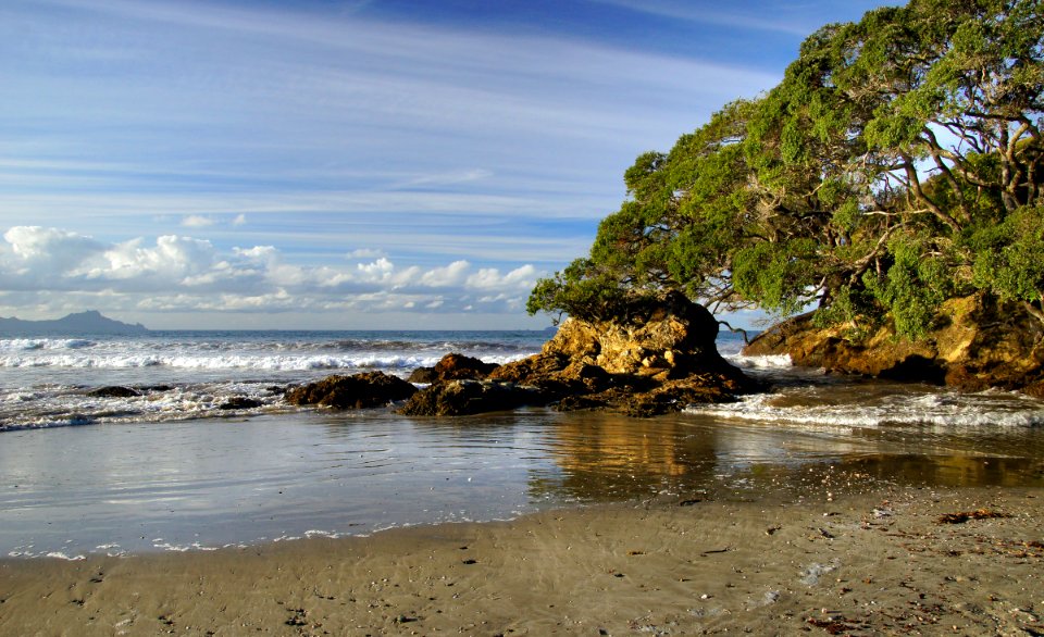 Waipo Beach NZ photo