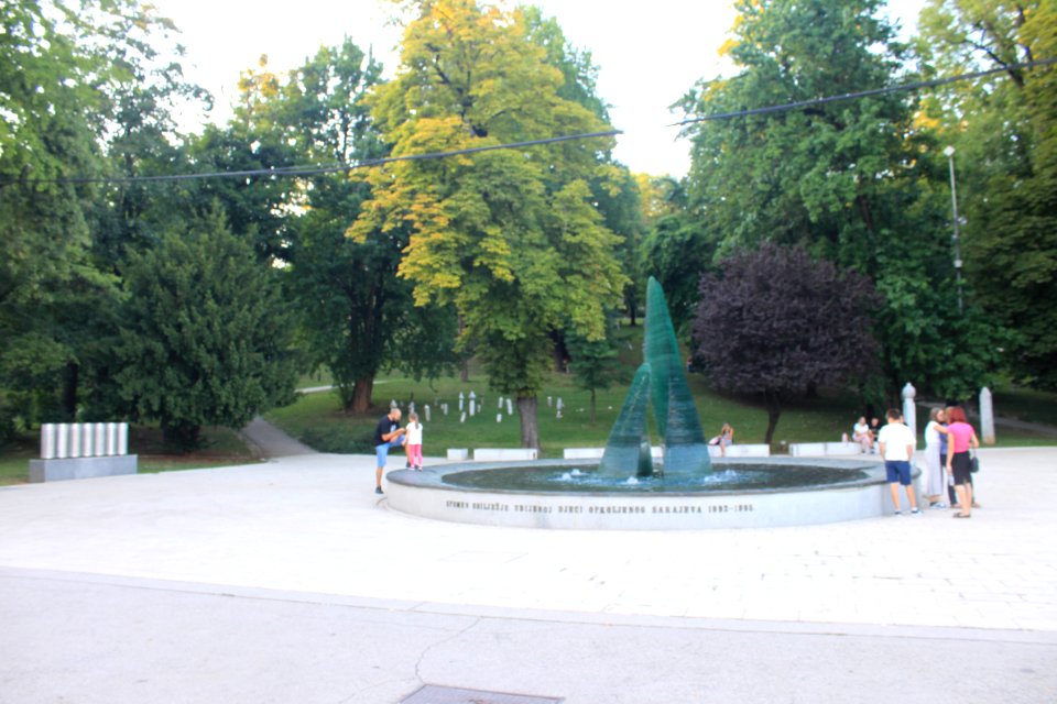 Memorial of the murdered children of besieged Sarajevo