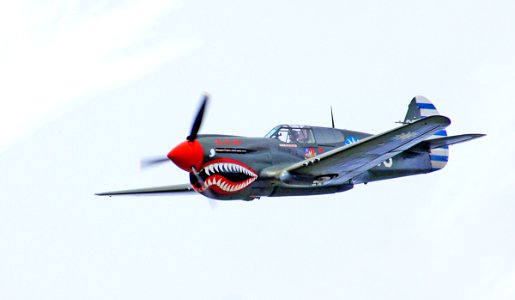Curtiss P-40 Kittyhawk. photo