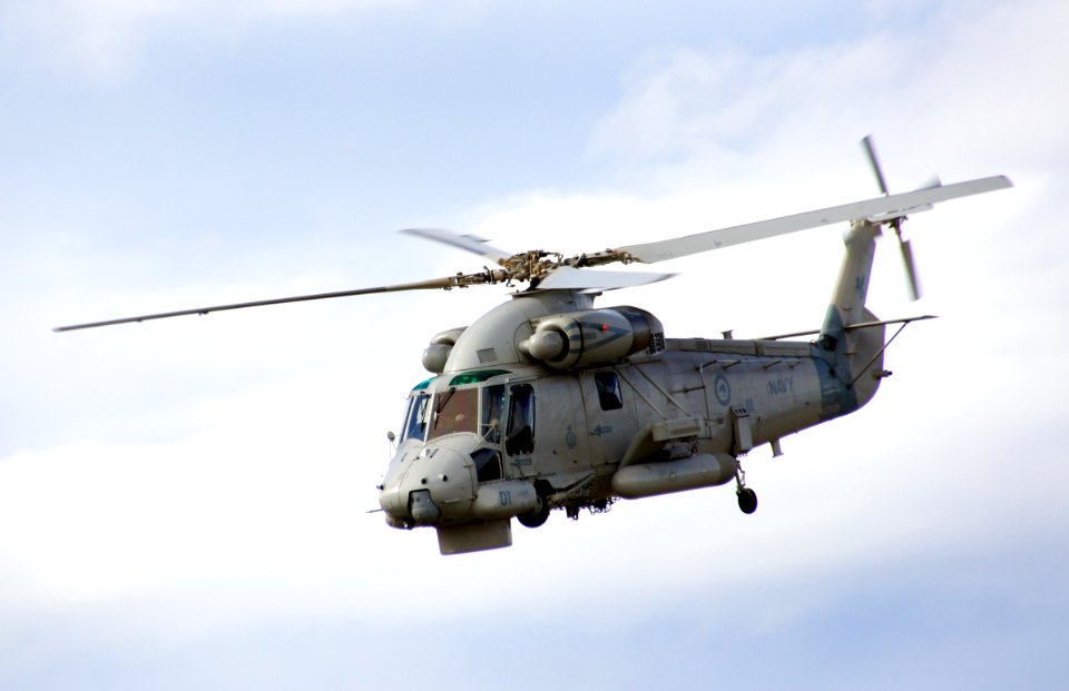 Seasprite Helicopter. RNZAF.
