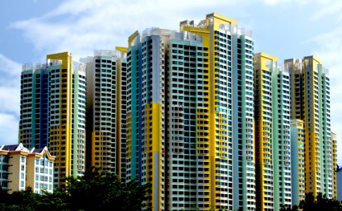 Apartment living Singapore. photo