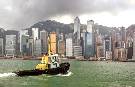 Tug Boat Hong Kong. photo