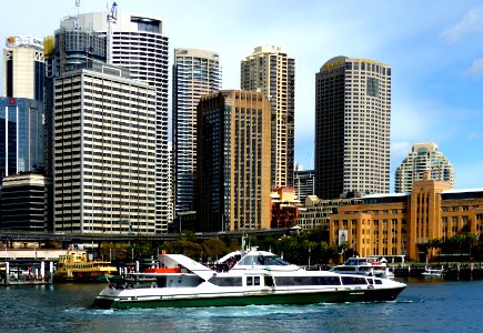 River Cat Circular Quay. Sydney. photo