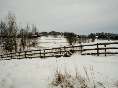 Kuralan Kylämäki in Winter
