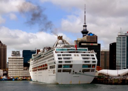 Sun Princess Auckland. NZ photo