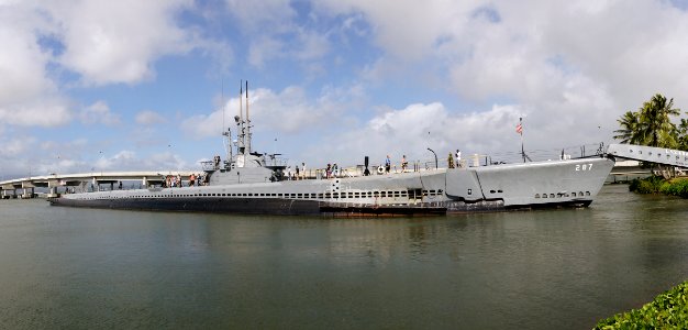 USS Bowfin Submarine. photo