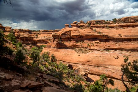 Moon House site on Cedar Mesa