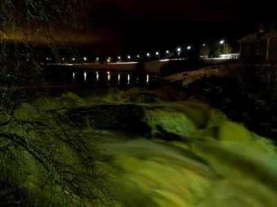 Nautelankoski by Night