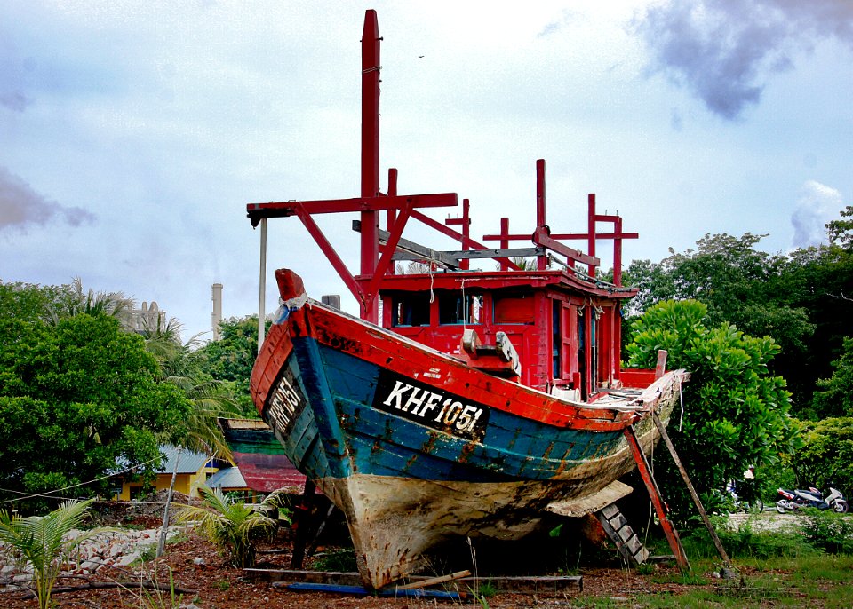 Fishing boat. Langkawi.