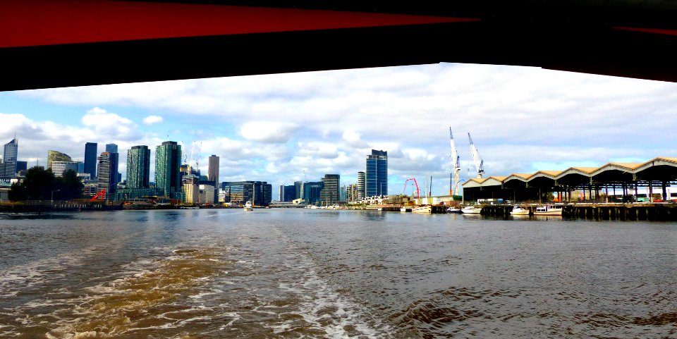 Melbourne and the Yarra River. photo