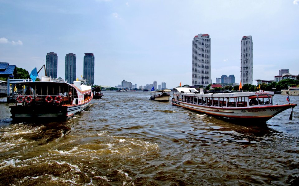 On the Chao Phraya. photo